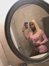 Recto 613 rubia Color degradado 13x4 transparente Peluca de encaje de cabello humano sin costuras nudos blanqueados 4x4 Closure13x6 peluca Frontal de encaje