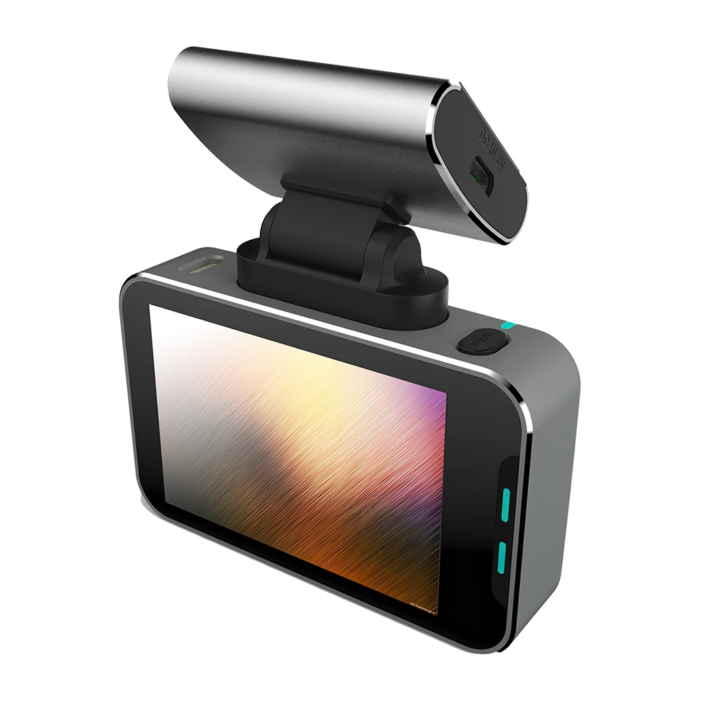 Anytek 2,35 дюймовая Автомобильная Передняя и задняя камера 1080P с широким углом обзора g-сенсором для обнаружения движения DVR рекордер