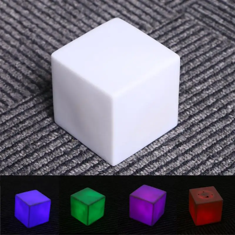 

LED Cube Light Multi-Color Cordless Night Lamp (Battery Operated)