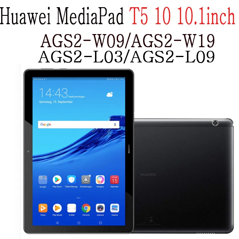 Тонкий Магнитный умный чехол для huawei MediaPad T5 10 10,1 дюймов AGS2-W09/W19 AGS2-L09/L03 чехол для планшета Fundas кожаный чехол - Цвет: For MediaPad T5 10
