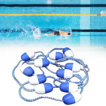 

Safety Divider Rope 5m Swimming Pool Safety Divider Rope Floating Rope Lane Line Pool Equipment (11 Balls)