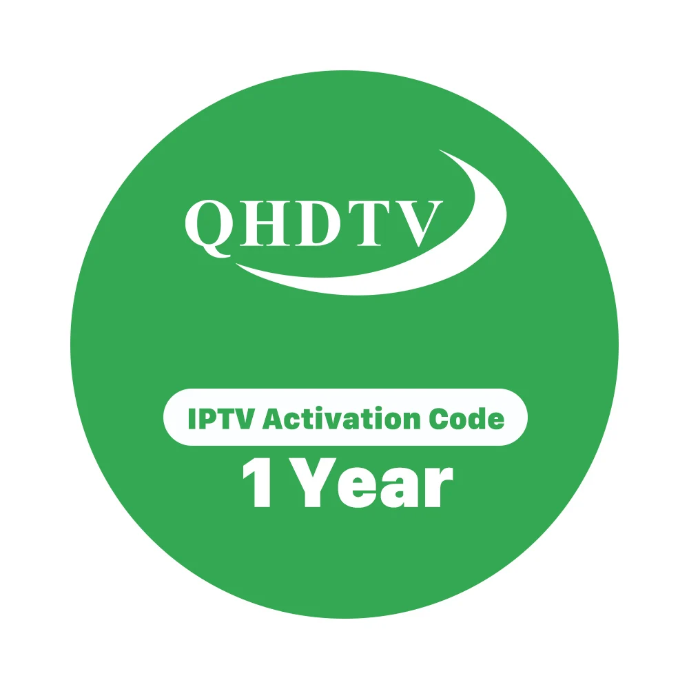 1 Year QHDTV Android Smart tv Box 4K QHD ТВ код SUB tv Neo tv Pro Португалия espauna Italia Испания Франция Nederland 1 год IP tv подписка M3U tv - Цвет: 1 Year QHDTV