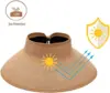 2023 New Women's Sun Hat UPF 50+ Protecetion Wide Summer Hat Brim Roll-up Straw Bow Sun Visor Hats Foldable Topless Beach Hats 4