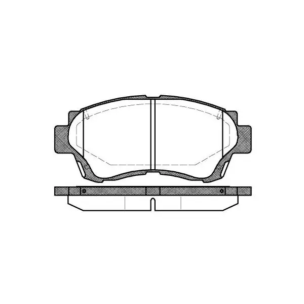 Disc pads.  Toyota Camry 3.0 91-96/Celica 2.0 93-99 REM | Автомобили и - Цена: 