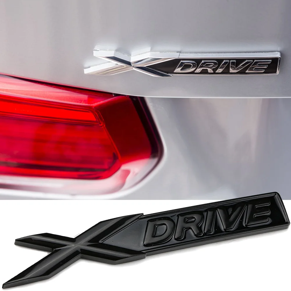 Наклейка с логотипом XDRIVE для BMW X DRIVE X1 X2 X3 X4 X5 X6 X8 M1 M2 M4 M5 M6 M8 GT F26 F32 F36 F45 F46 аксессуары