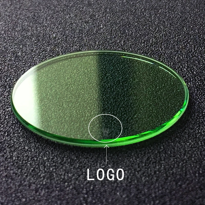 Green Mineral Glass Parts For Rolex 