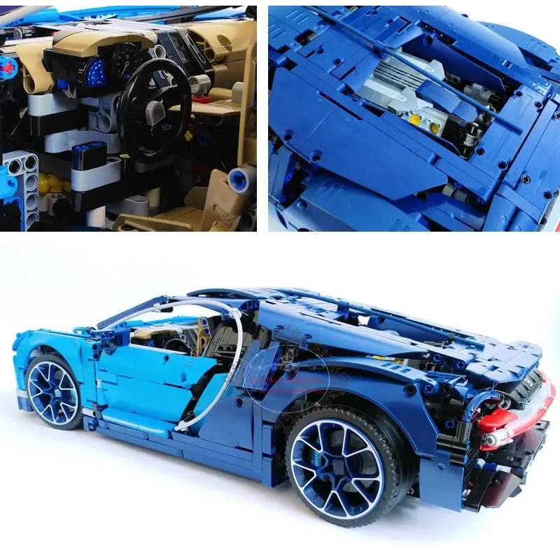 42083 Technic Car серия Supercar Bugattis модель строительные блоки Наборы кубиков детские игрушки совместимы с 20086 рождественские подарки