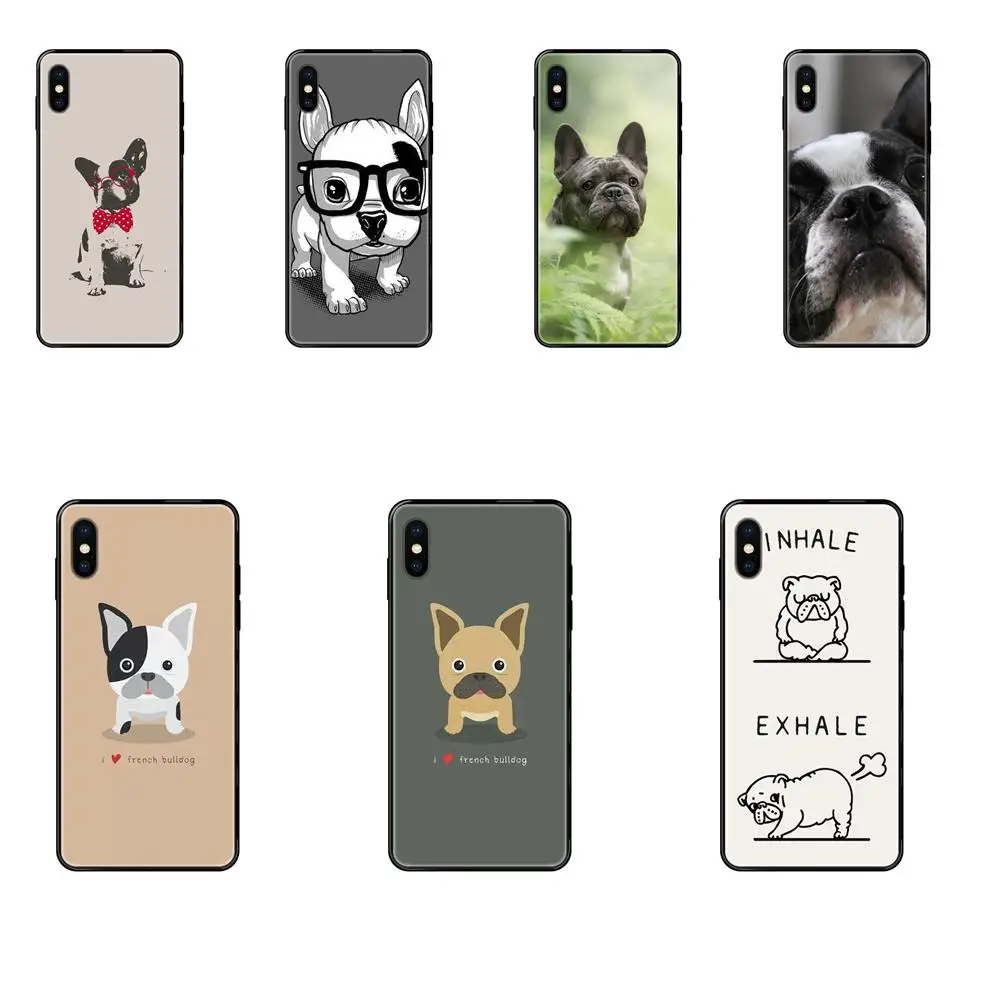 Ультрамягкая Защитная пленка для Xiaomi Mi Max Mix 2 3 2S 5X 6X CC9 CC9E Pro Note 10 Lite I Love French Bulldog с