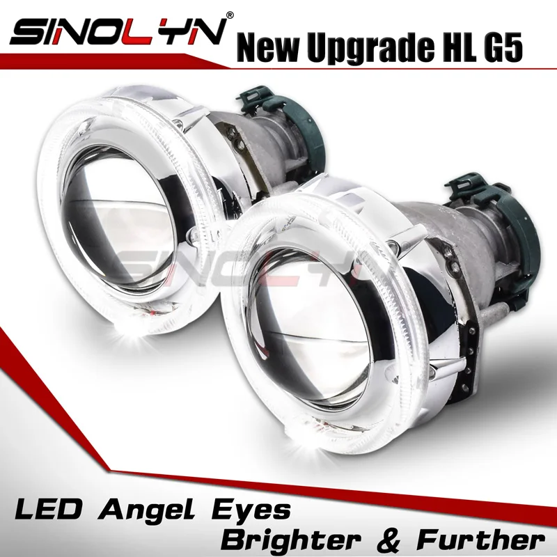 Sinolyn для Hella 3R G5 объектив 3 0 светодиодный Bi xenon проектор фары линзы D2S HID лампа