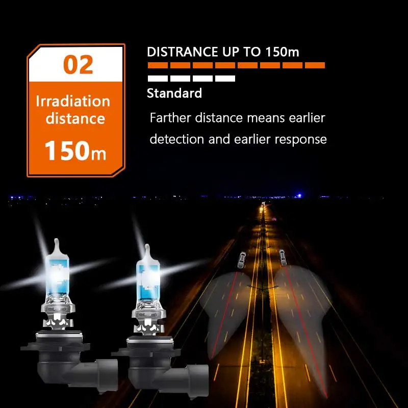 OSRAM Ночной выключатель лазер нового поколения 9006 HB4 12 в 51 Вт P22d автомобильный головной светильник Противотуманные фары+ 150 яркость 9006NL(двойной
