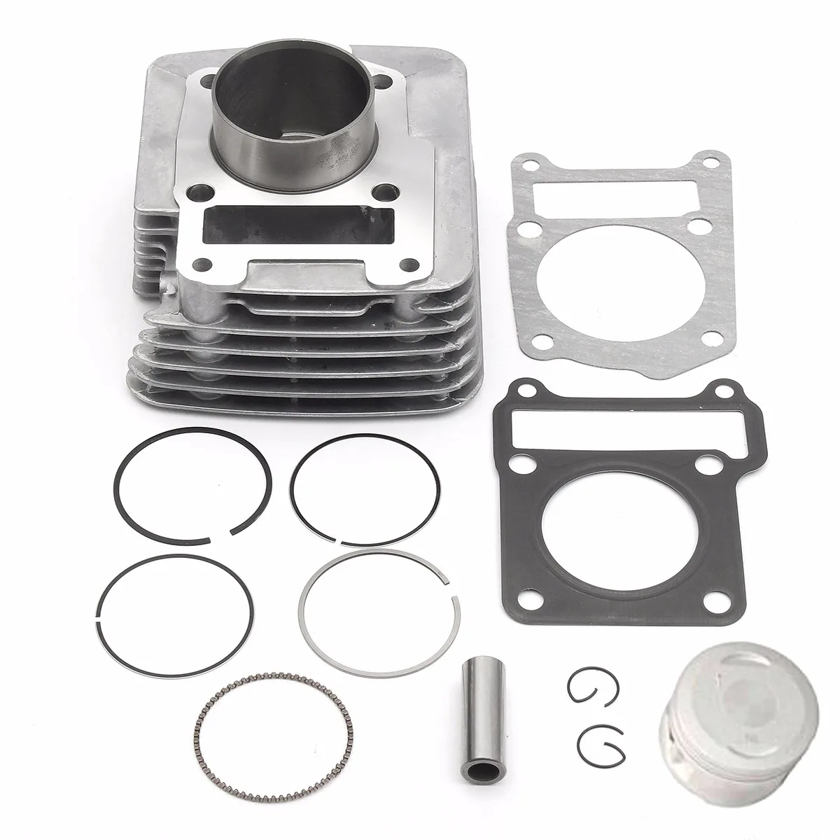 

Cylinder Piston Rings Top End Set Kit Aluminum for Yamaha TTR 125 2000-2003 TTR125 2000-2004