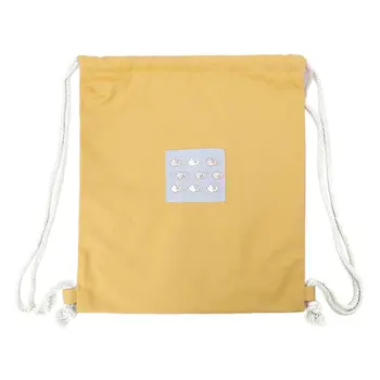 

Women Printing Drawstring Bag Storage Shopping Travel Bag Backpack M5TE