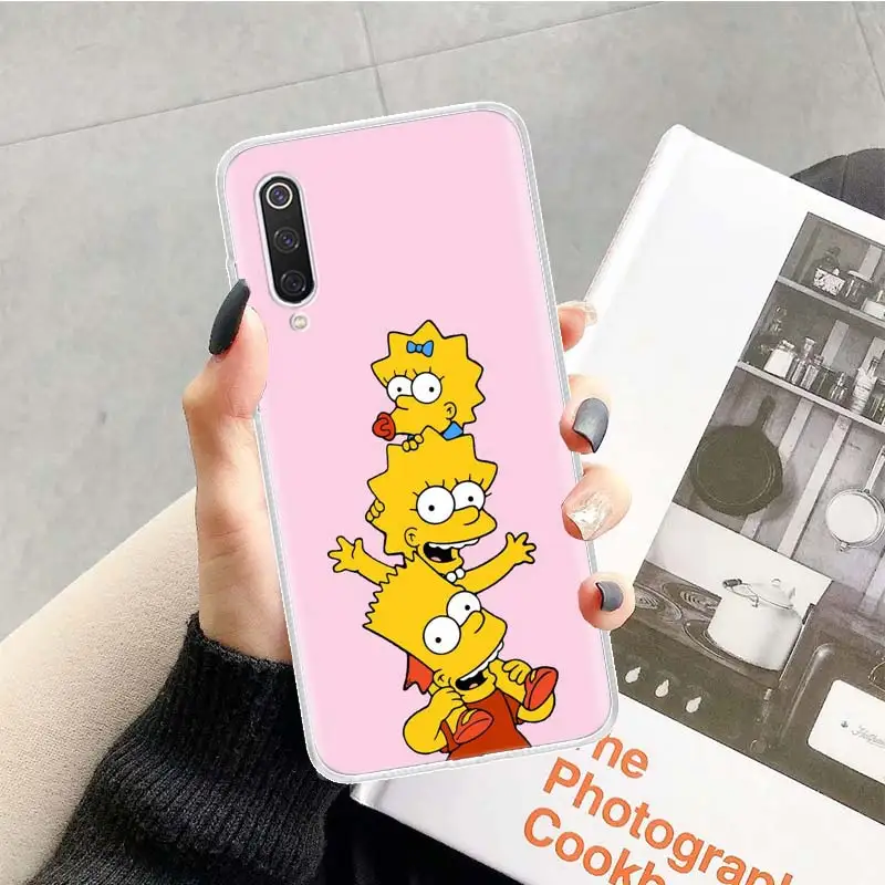 Симпсонов! Чехол для спортивной камеры Xiao mi Red mi Note 7 8 Pro 8A 7A 5 5A 6A 4X S2 K20 mi 5X6X9 8 CC9 F1 мягкий термополиуретановый чехол для телефона из термополиуретана