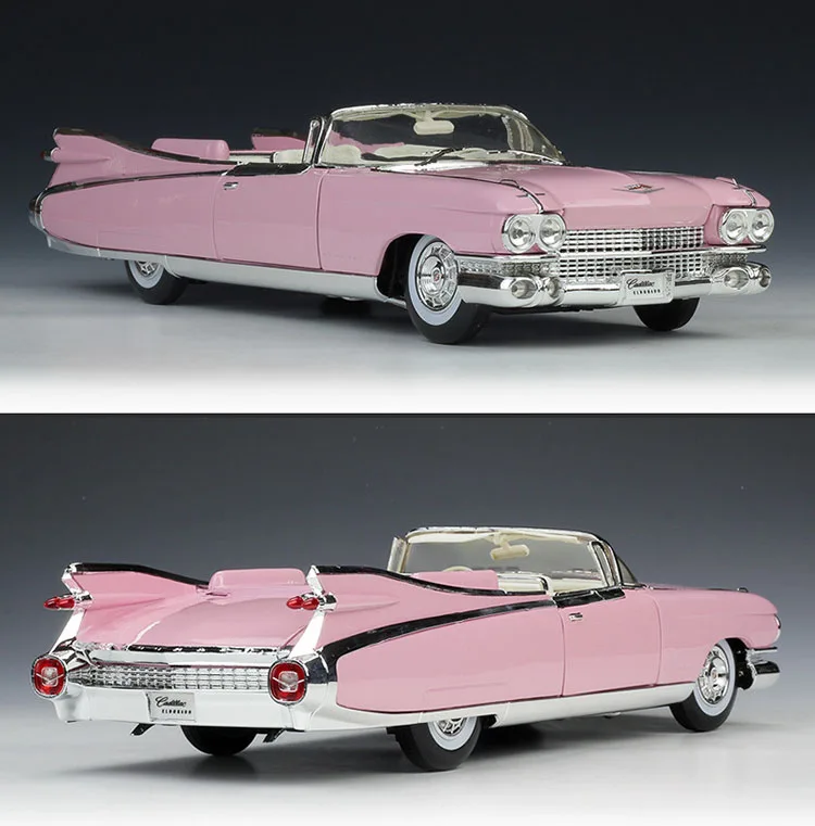 Maisto литая модель автомобиля 1959 Eldorado Biarritz 1:18 из металлического сплава Высокая симуляция машины с базовыми игрушками транспортные средства Подарки для мальчиков и мужчин