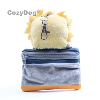 

11x14cm Hero Amime Academia Bakugou Wallet Style Plush Toys Doll Peluche Keychain Women kids Christmas Birthday Party Gift