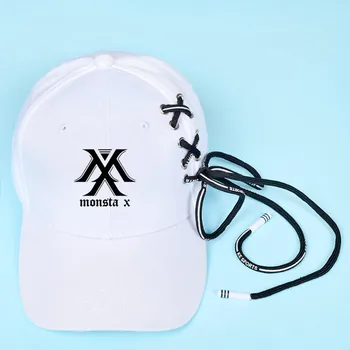 

KPOP Monsta X Seventeen BlackPink White Black Pink Baseball Cap Sunhat Visor Felix Fallin'Flower WOOZI JH426