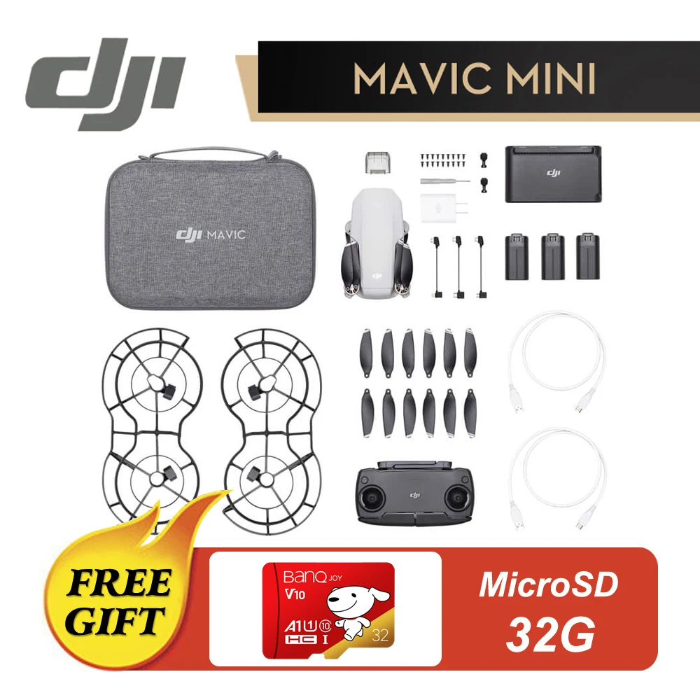 DJI Mavic Mini Fly More Combo Drone MT1SS5 портативный 249g максимальное время полета 30 минут HD видео