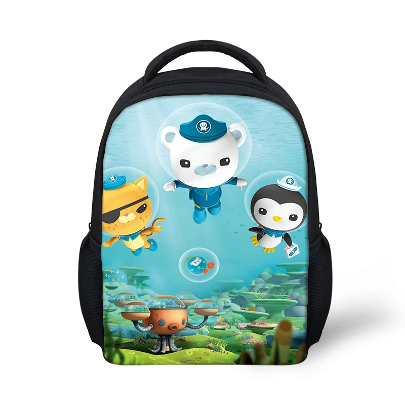 HaoYun Детский рюкзак для детского сада, Octonauts с рисунком, детские школьные сумки для книг, Мультяшные аниме дизайнерские маленькие сумки для мальчиков и девочек
