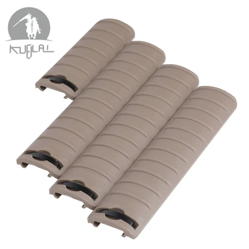 4 шт./компл. Handguard панель ребристые 20 мм Пикатинни/weaver железнодорожные Чехлы для KAC
