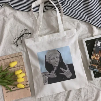 

Harajuku Fun David Michelangelo Statue Print Shoulder Bags new fashion Large Capacity shopping bag Street Punk Women Bag Wallet