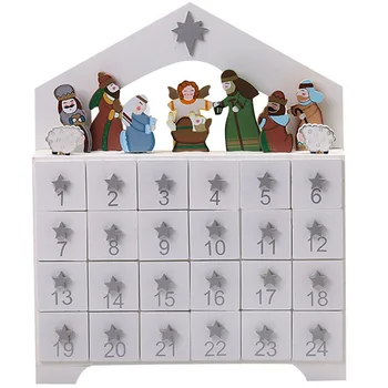 

1Pc Advent Calendar Xmas Chic Safe Ornament Gift Drawer Decor