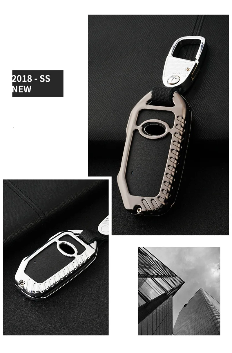 Автомобильный брелок из сплава, чехол для Kia Sportage Ceed Sorento Cerato Forte, брелок для ключей