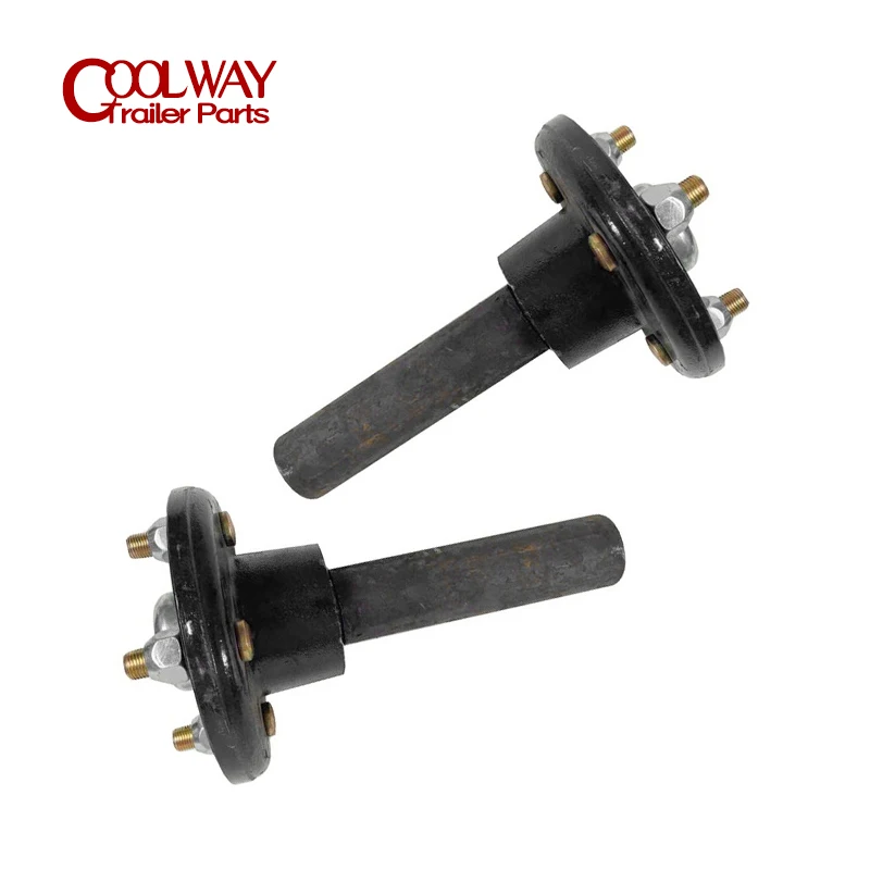 4-100 CAP 750KG Unbrake Trailer Half Axle Shaft Hubs Price For Pair RV Parts Camper Accessories Caravan Components