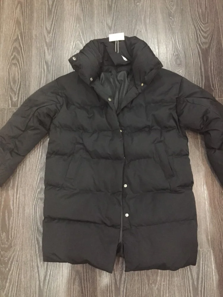 Thick Parka Coat Winter Jacket Women Down Female Lady Overcoat Warm Outerwear Korean Puffer Brand Mid-Long Casual Top Quite