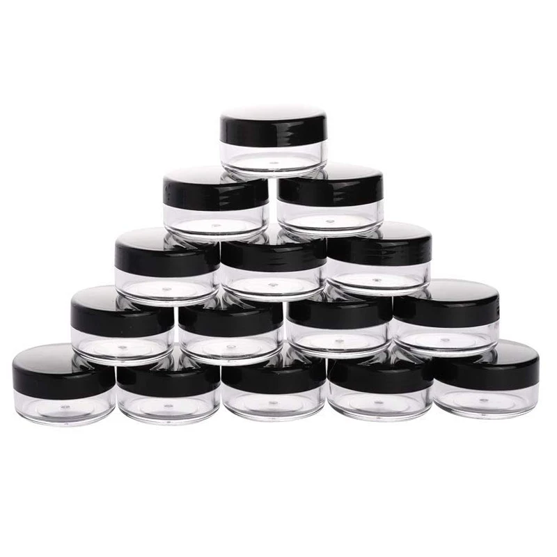10 sztuk słoik kosmetyczny 2/3/5/10/15/20g małe puste kosmetyczne wielokrotnego napełniania butelki plastikowe cień do powiek makijaż krem do twarzy Jar Pot pojemnik 5 10 sztuk słoik kosmetyczny 2/3/5/10/15/20g małe puste kosmetyczne wielokrotnego napełniania butelki plastikowe cień do powiek makijaż krem do twarzy Jar Pot pojemnik 5