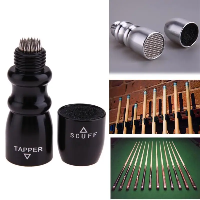 3в1 конусообразная форма бильярдный кий для бассейна форма r Scuffer Tapper Tip Duck