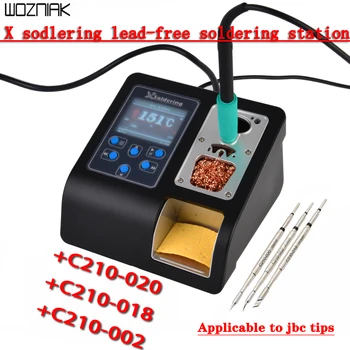 

Xsoldering Lead-free Soldering Station Electric 200W 2.5S Rapid Heating Soldering Iron Kit JBC Handle Iron Tip Beyond T26 Solder