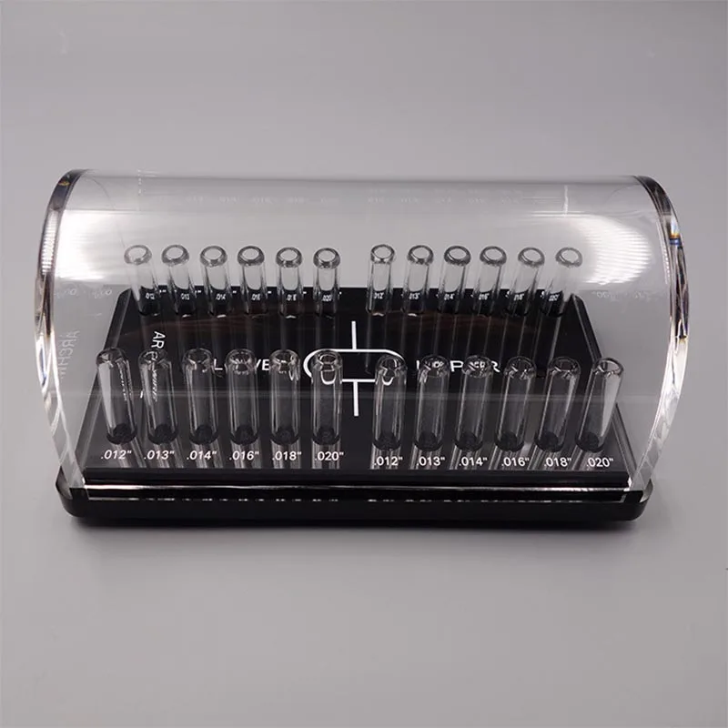 

Dental Tools Acrylic Orthodontic Wire Box Orgnizer Storage Super Round Rectangular For Chairside Use Holder Bracket