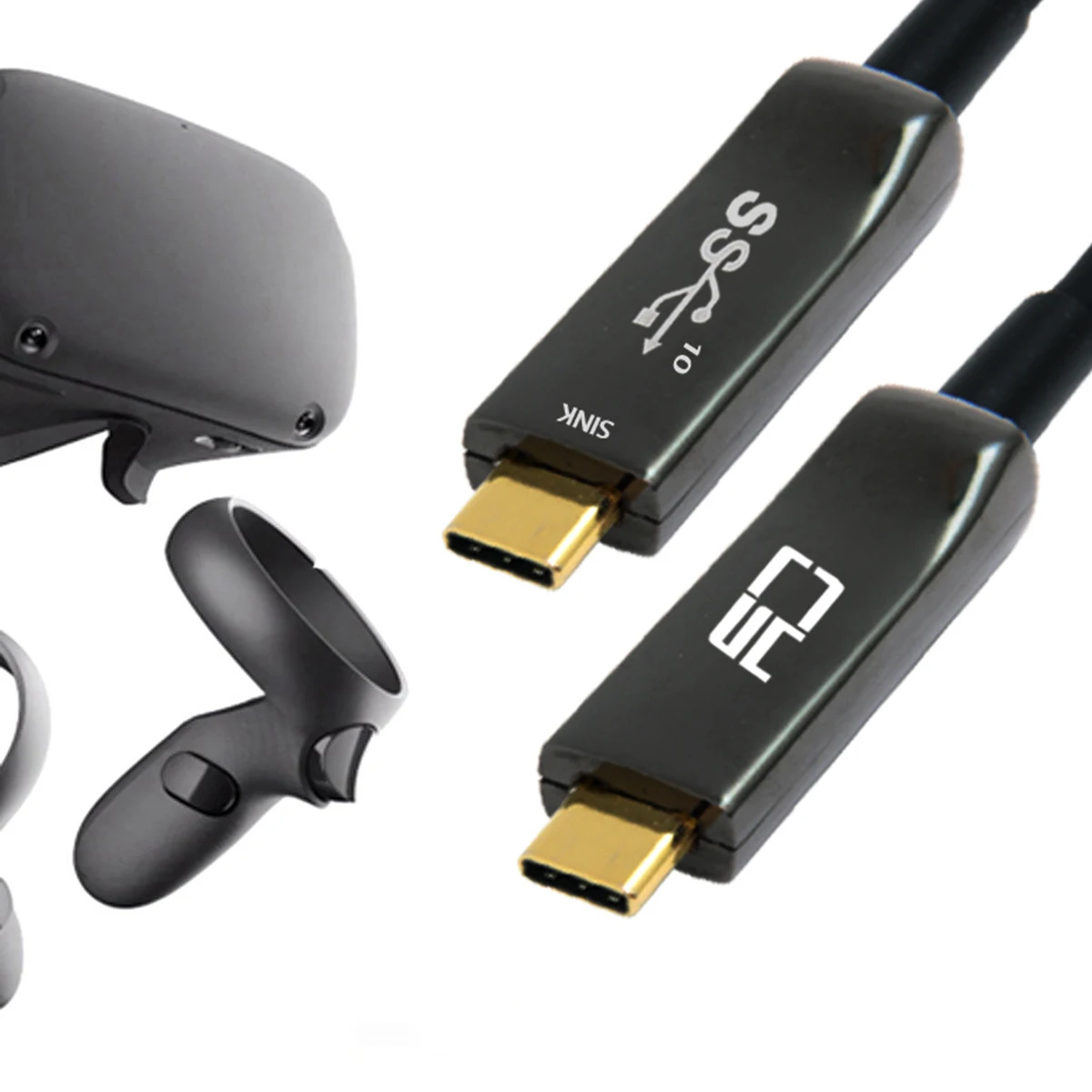 Chenyang USB-C Тип-C AOC кабель 30 м активное оптоволокно быстрая передача Gen2 10 Гбит/с |