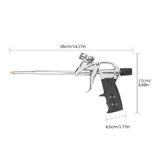 Сверхмощный пистолет для распыления пены расширяющийся пистолет-распылитель герметик Дозирующий ПУ изоляционный аппликатор инструмент