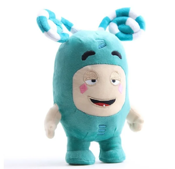 Christmas Gifts 7pcs/set 18cm Oddbods Cartoon Fuse Jeff Newt Odd ZEE Bods Stuffed Animals Plush Animals Doll Toys For Kids Gifts