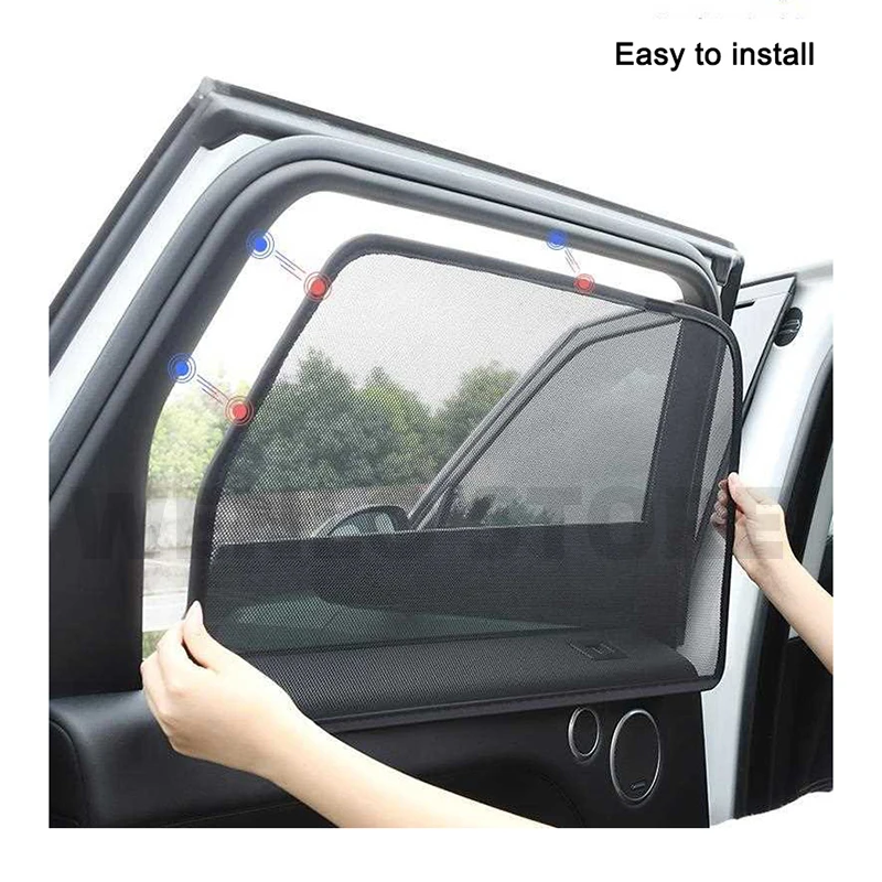 Magnetic Car Side Window SunShades Cover For Kia K3 K3S K9 KX3 KX5 KX7 NIRO Forte RIO MORNING Sorento Sportage SOUL Auto Curtain