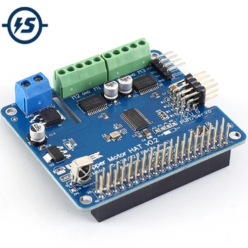 

Servo Motor Driver Module Robot Shield for Raspberry Pi 3B+/3B Stepper Motor HAT