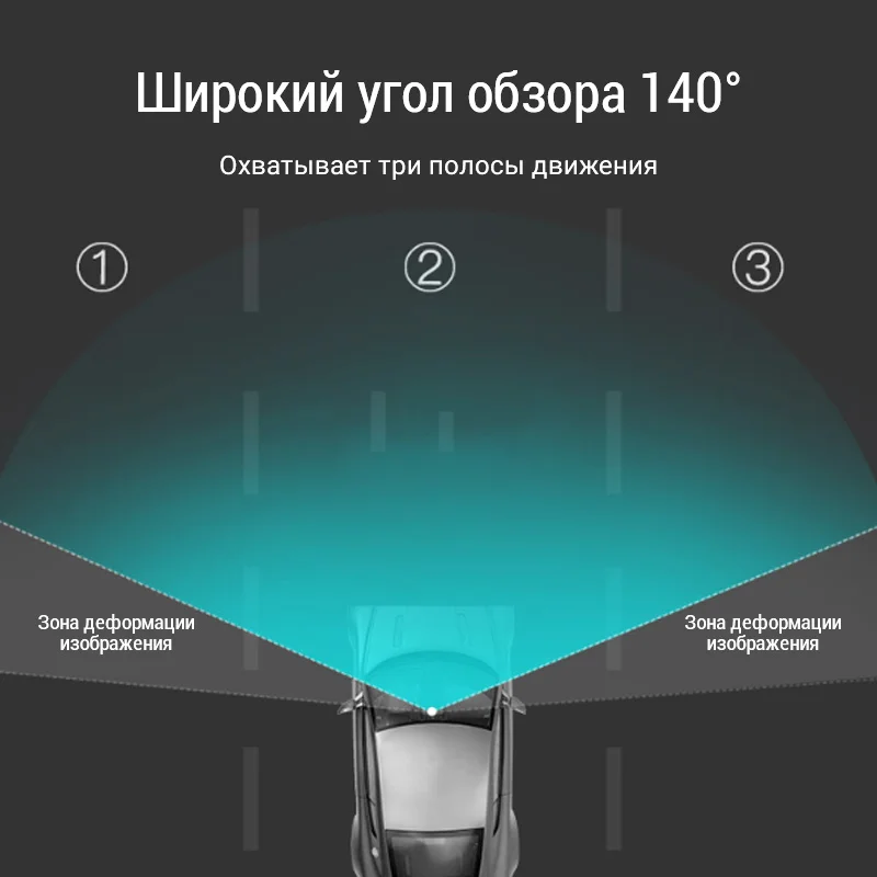 Автомобильная камера DDPai Mini 1080P HD ночное видение видеорегистратор мини
