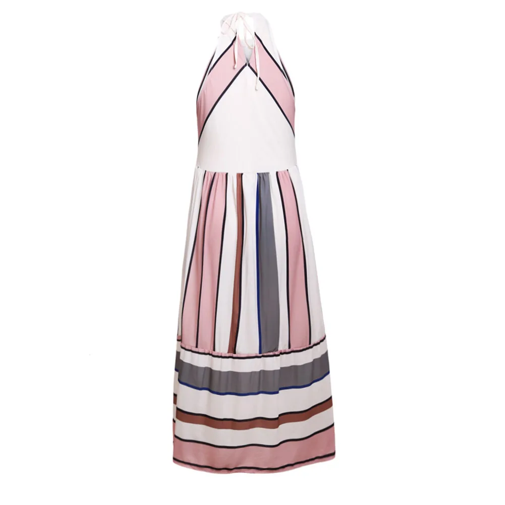 

Shi ying Europe And America Mini Formal Dress Printed High Collar off-Shoulder Sleeveless High-waisted Have Pocket Dress 610015