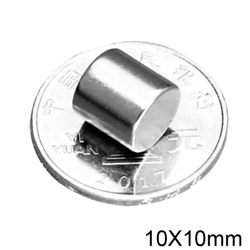Round Magnets Neodymium Magnets 10x10 mm Rare Earth Magnets Round disc Magnet Permanent Neodymium Magnet 5/10/20/30/50pcs