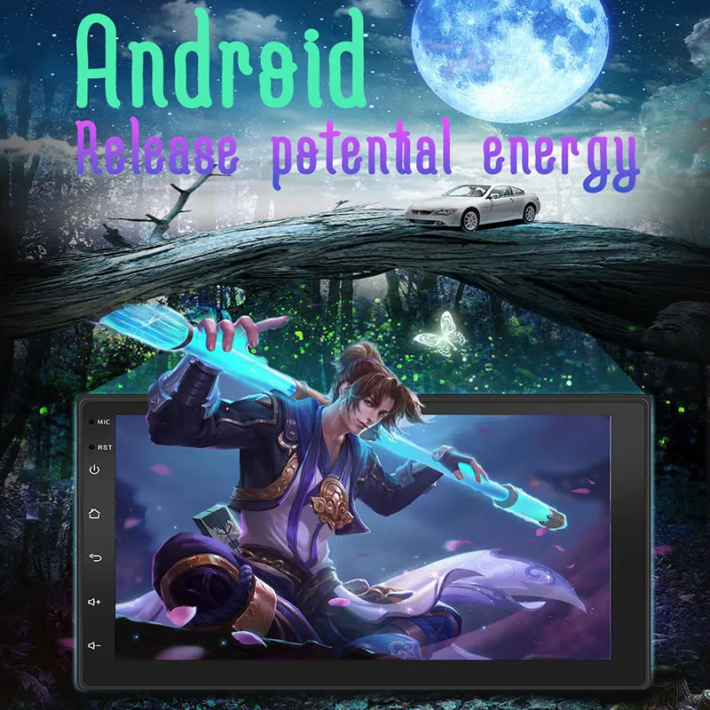 Vehemo Bluetooth Авто MP5 плеер Android 8,1 автомобильный стерео MP5 1080P MP5 плеер автомобиля для cardvdплеер wifi вождения рекордер