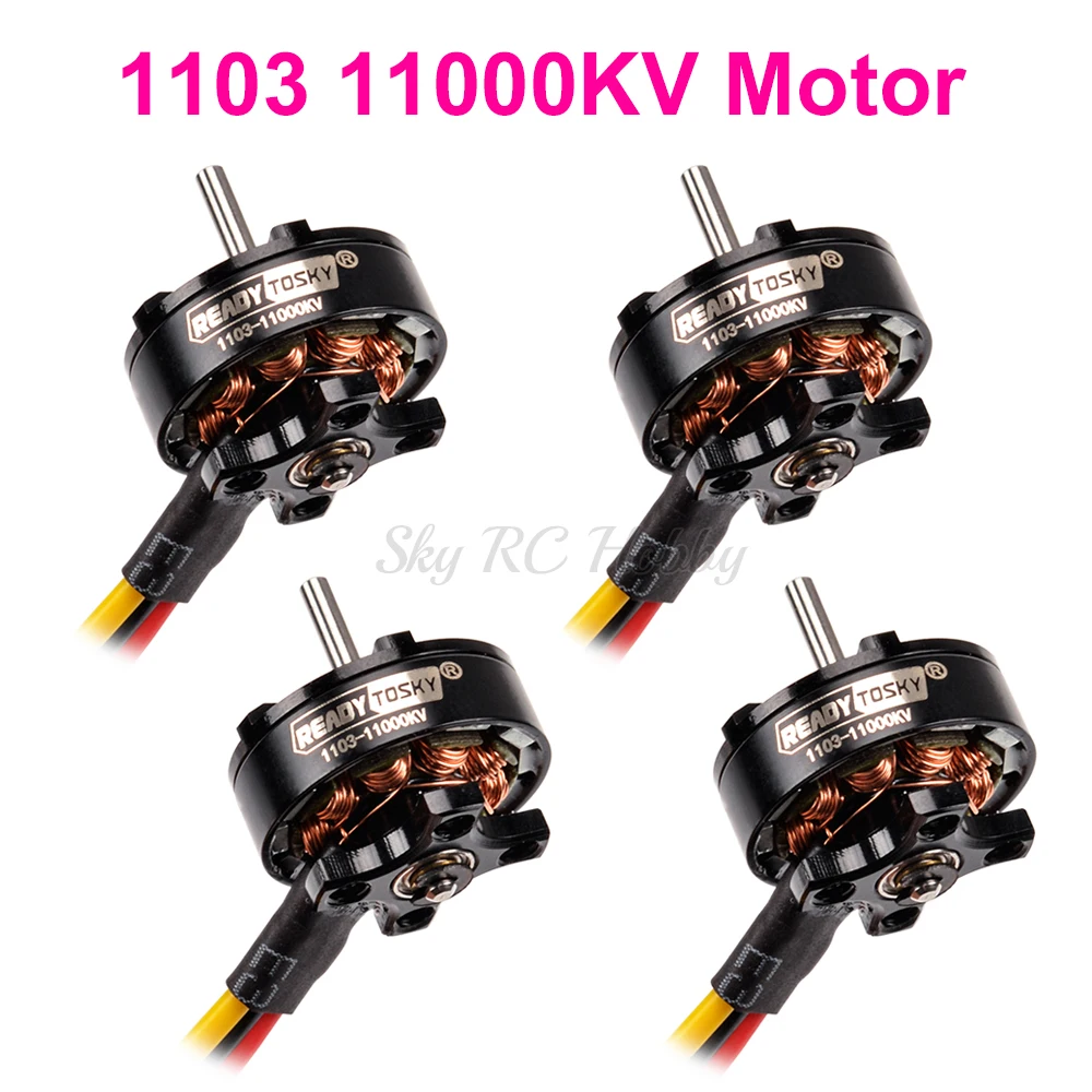 Микро D1103 1103 11000KV 2s миниатюрный бесщёточный электродвигатель для RC 80 мм 90 мм X95 95 мм миниатюрный многовинтовой Дрон