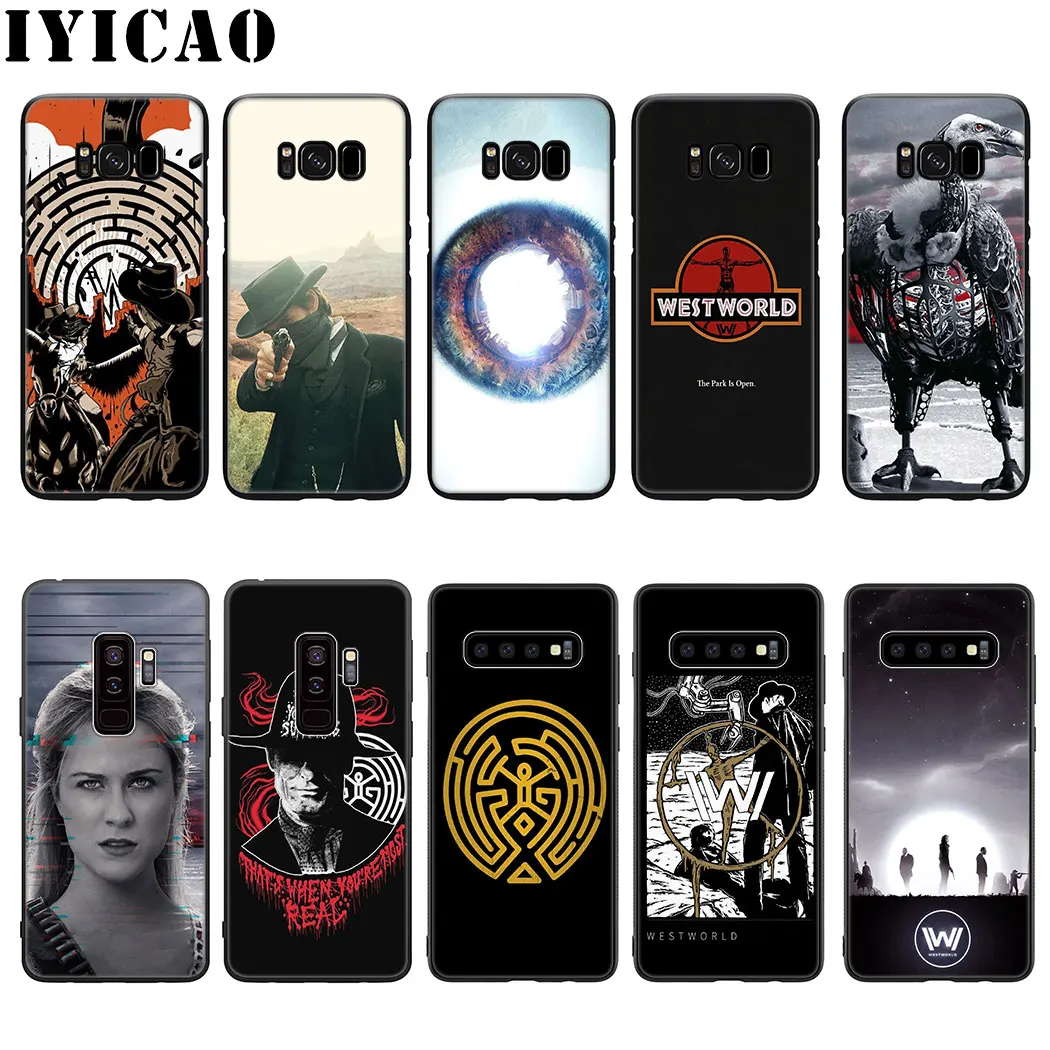 Westworld TV Series Silicone Soft Phone Case for Samsung Galaxy S20 S10 S9 S8 Plus Lite Ultra S6 S7 Edge S10e Cover | Мобильные