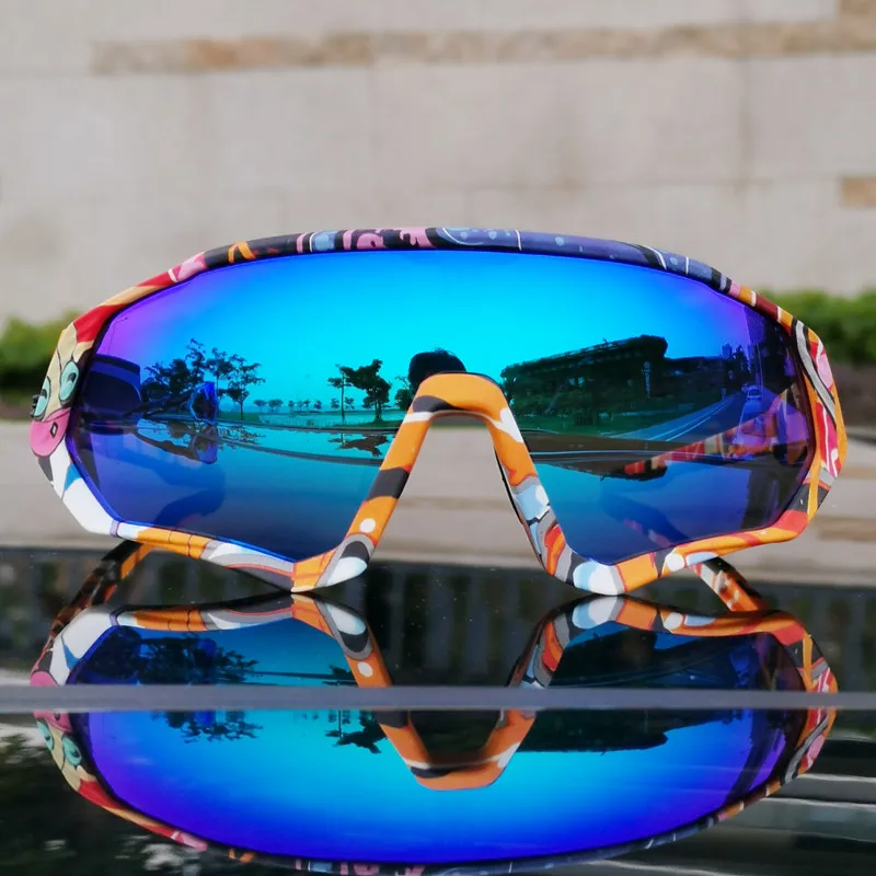 2019 cycling sunglasses polarized man women  cycling glasses mtb sport occhiali ciclismo 5lens gafas ciclismo  bike glasses