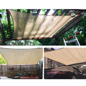 

New Waterproof Sun Shelter Sunshade Protection Shade Sail Awning Camping Cloth Large For Outdoor Canopy Garden Patio