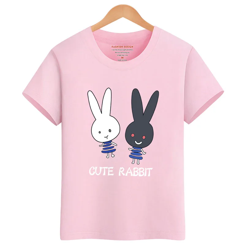 Pink 12A Новые летние детские футболки для девочек г. Детские хлопковые футболки с короткими рукавами, повседневные футболки с героями мультфильмов для девочек, топы для студентов, 100-165 - Цвет: Pink 12A