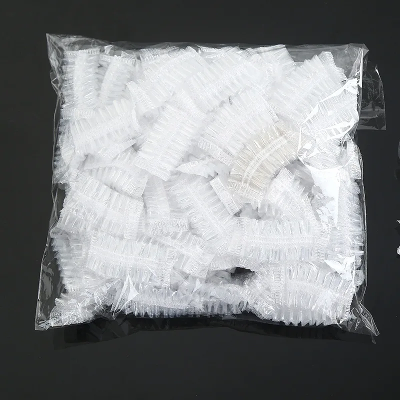 

Disposable Hairdressing Earmuffs Salon Clear Ear Cover Ear Protection Hair Dye Protect Cap Hair Color Styling Tool