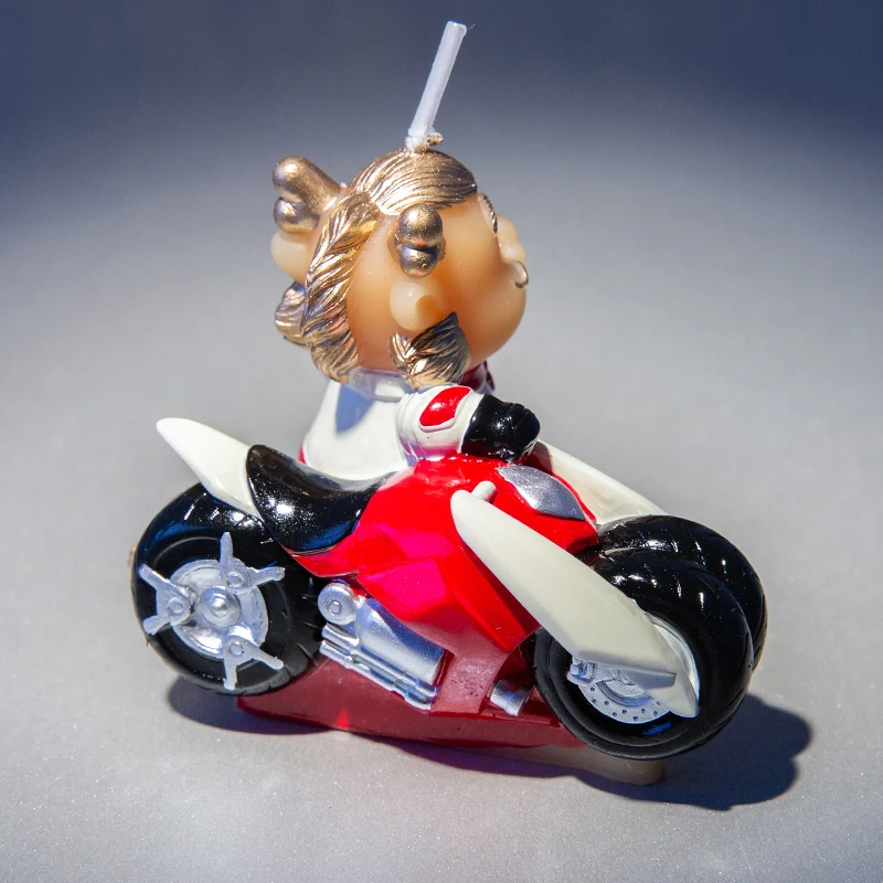 Decor En Forme De Bougie Dragon Avec Moto Decor En Forme De Dessin Anime Ideal Pour Fete D Anniversaire Pour Enfants Cadeau Pour Reception Cadeau Pour Bebe Aliexpress