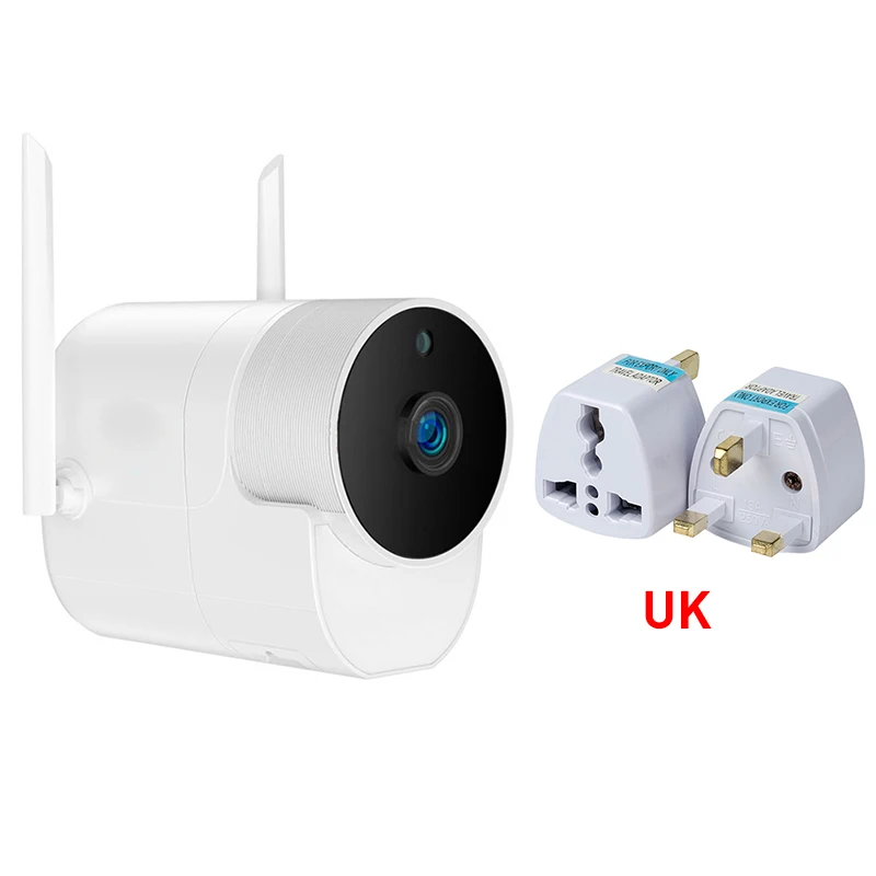 Add UK Plug Xiaovv наружная панорамная камера 360 IP камера s 1080P 180 ° Водонепроницаемая беспроводная wifi инфракрасная камера ночного видения с приложением MiHome - Цветной: Add UK Plug