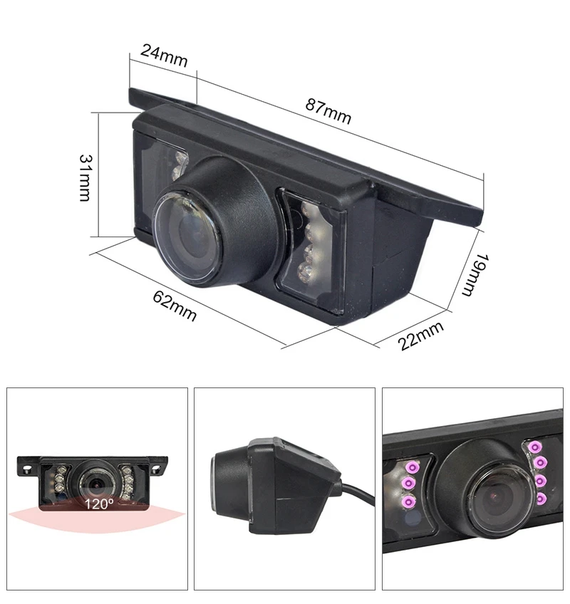 Diykit, беспроводной 3,5 дюймов TFT ЖК дисплей автомобиля мониторы ИК Ночное Видение заднего вида камера Комплект Реверсивный парковочные